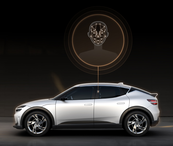 페이스 커넥트 기술이 적용된 제네시스 GV60 측면