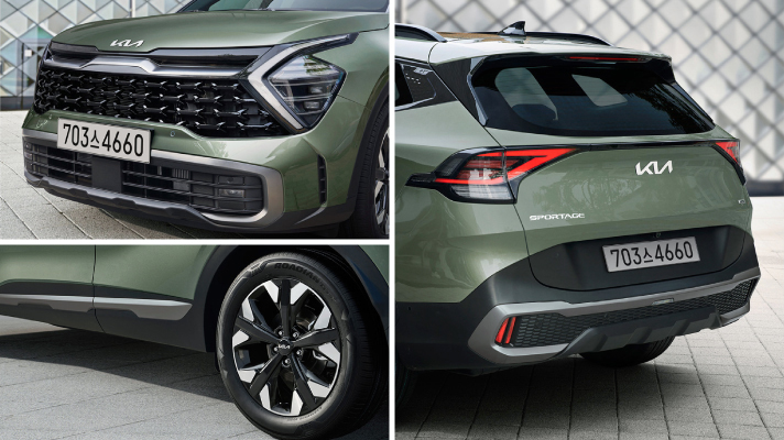 그래비티 모델 앞뒤 범퍼, 휠