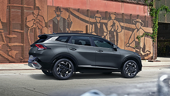 쉐도우 매트 그레이 무광 컬러의 스포티지