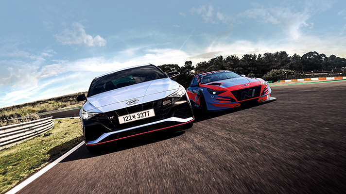 가장 진보된 아반떼 N