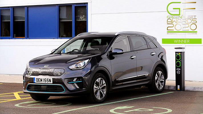 영국 2020 그린플릿 어워드에서 올해의 전기차 제조사를 수상한 기아
