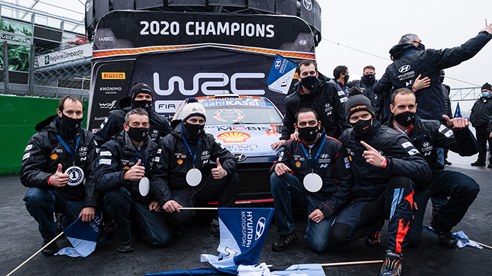 2020 champions WRC players pictures