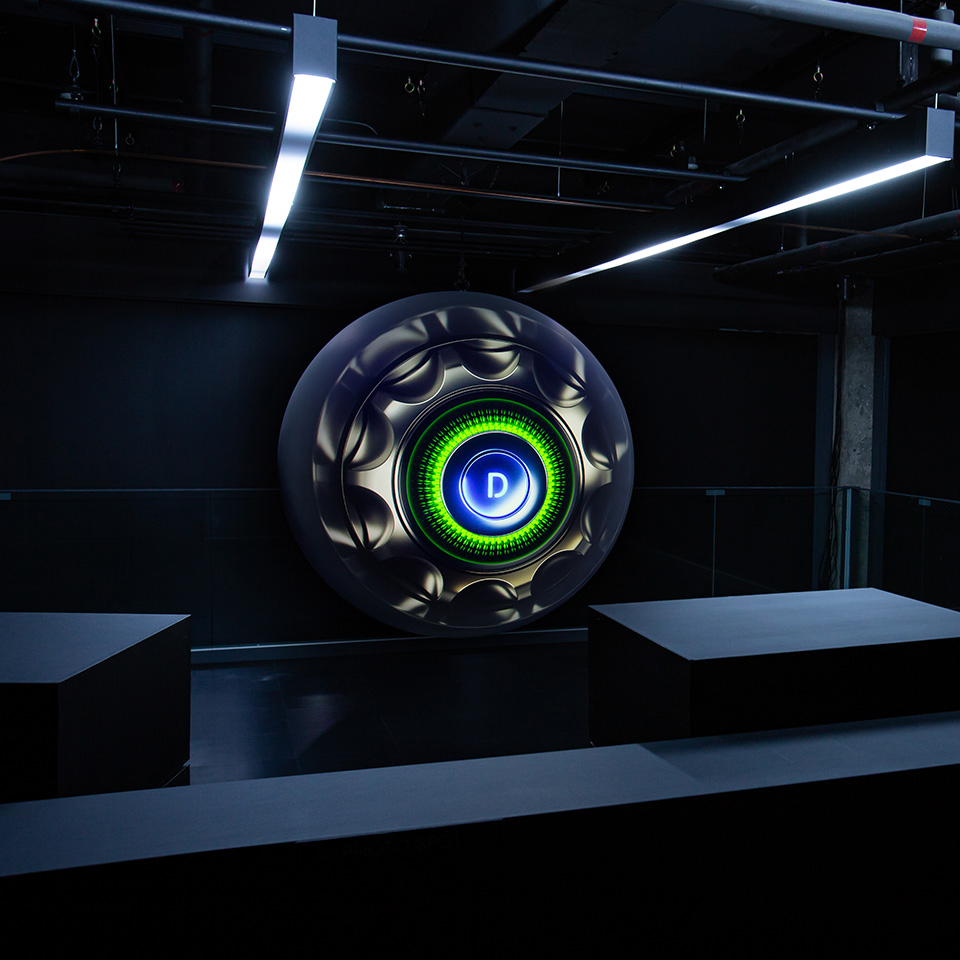Genesis GV60 exhibition hall entrance