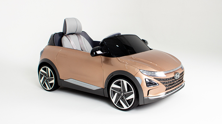 현대자동차의 키즈 넥쏘 측면 앵글 뷰