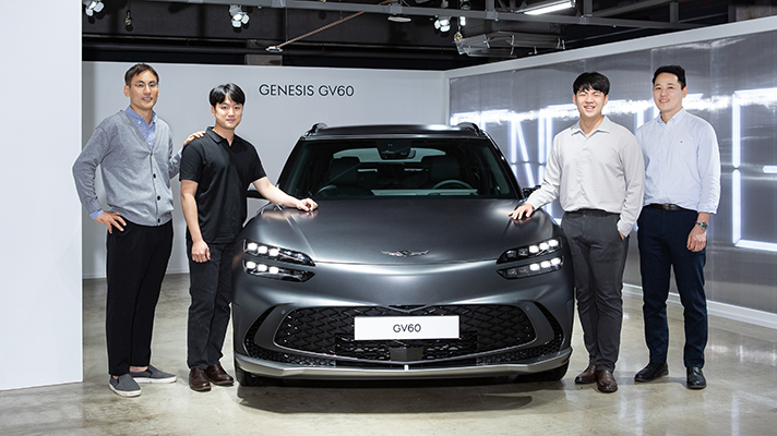 GV60과 책임연구원 4명