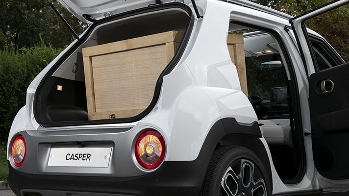 캐스퍼 트렁크 공간