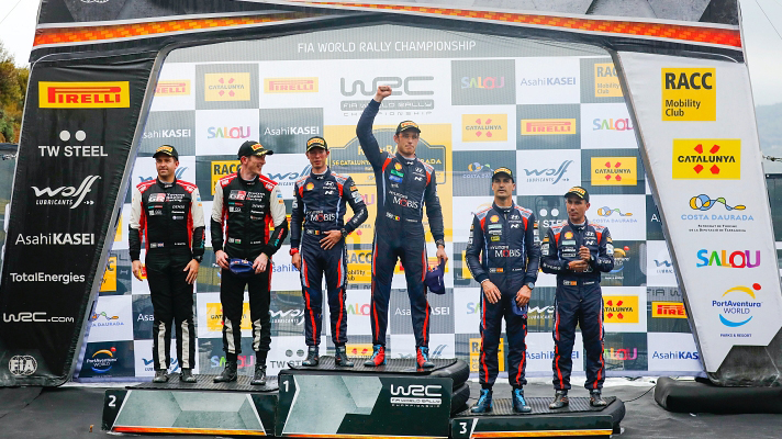 더블스페인 랠리 시상식