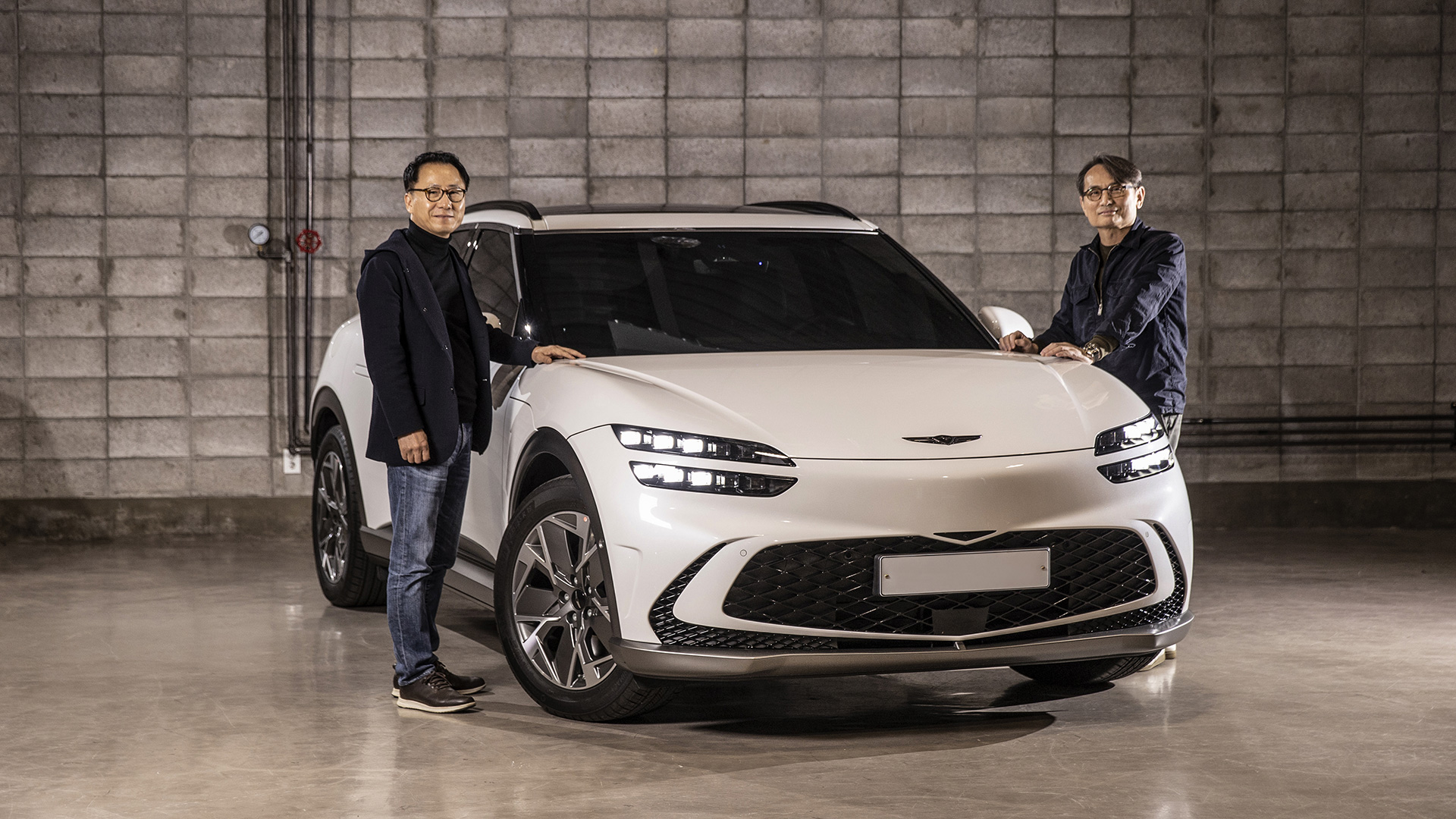 제네시스 GV60과 조성우 책임연구원 그리고 양태유 책임연구원