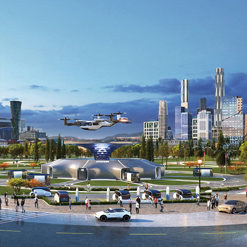 Image of future city