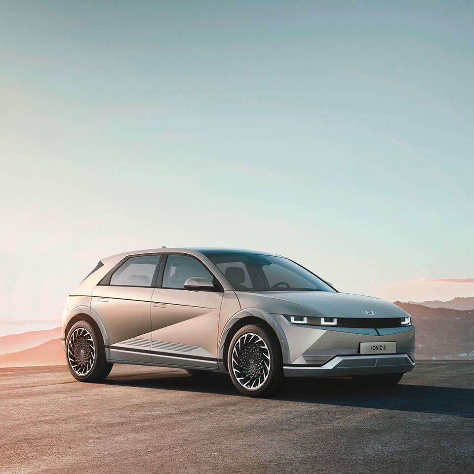 현대자동차 아이오닉 5 측면 앵글 뷰