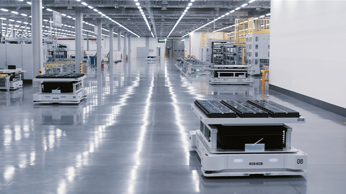 현대자동차 아이오닉 5 배터리팩 무인 운반