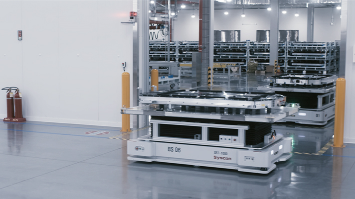 현대자동차 아이오닉 5 배터리팩 무인 운반