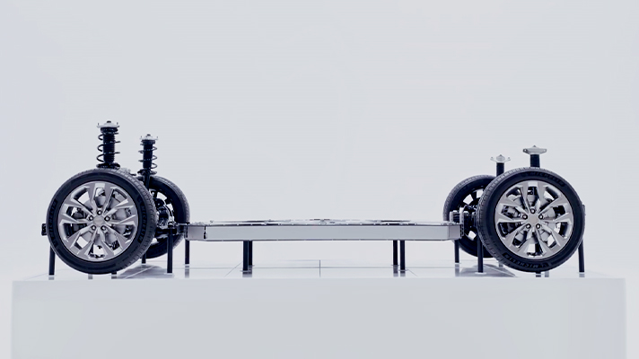 현대자동차 아이오닉 5 차체 조립 과정