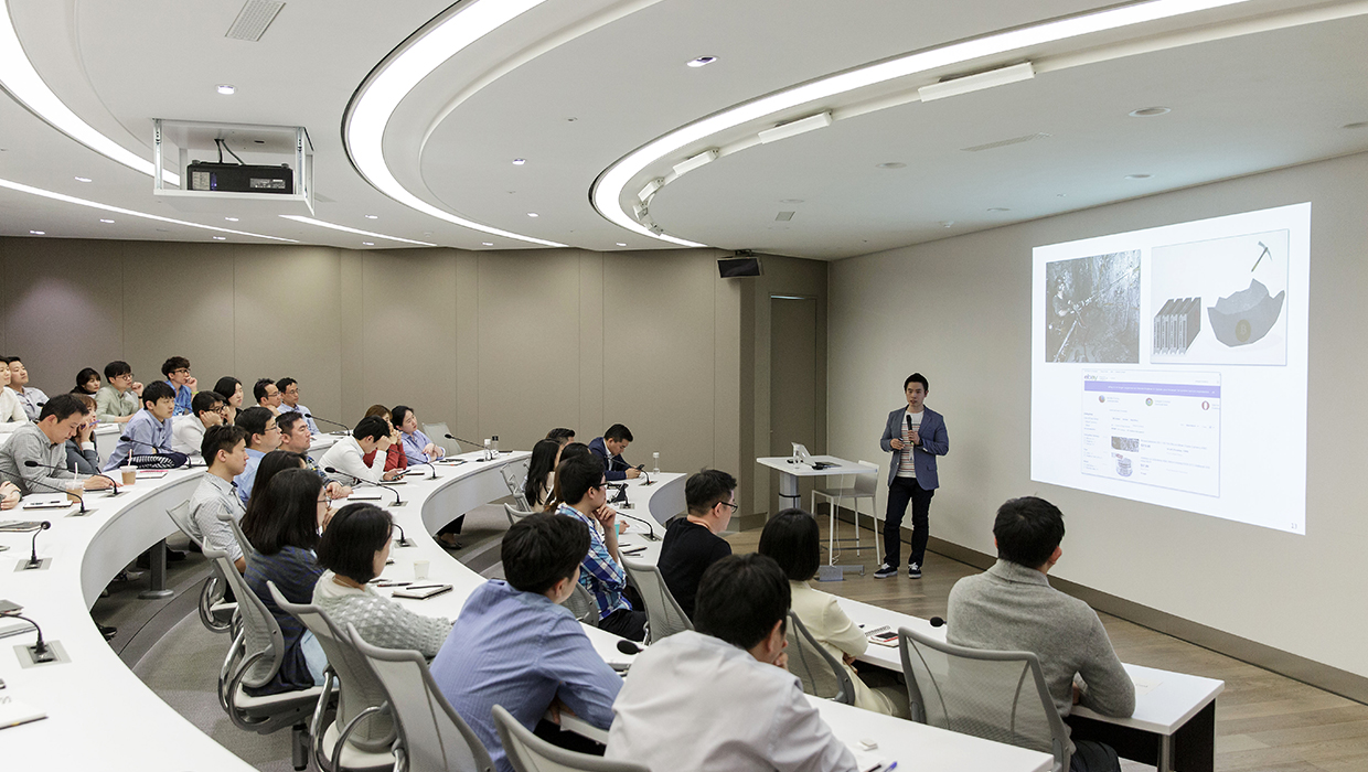 창의적 인재 육성을 위한 강의장면