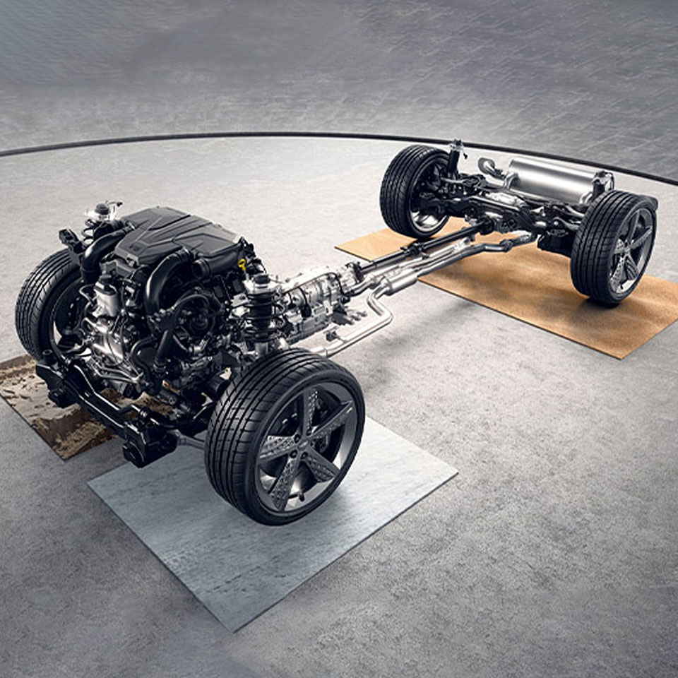 제네시스 파워트레인의 모습