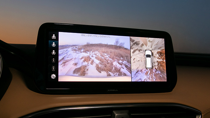 Surround view monitor of Hyundai Santa Fe