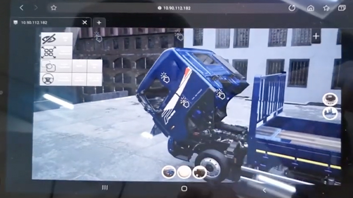 인터랙티브 디지털 쇼룸 온라인 신차 전시 시뮬레이션