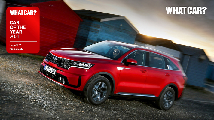 2021 영국 전문지 왓 카? 올해의 차 쏘렌토 WHAT CAR Car of the year 2021 Kia Sorrento