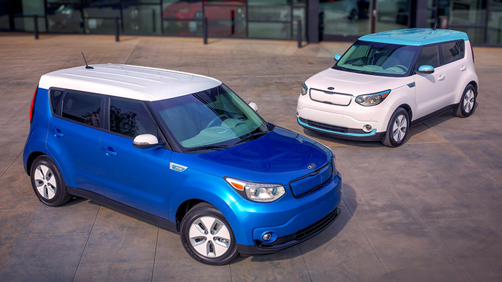 2 Kia Corporation Soul EVs