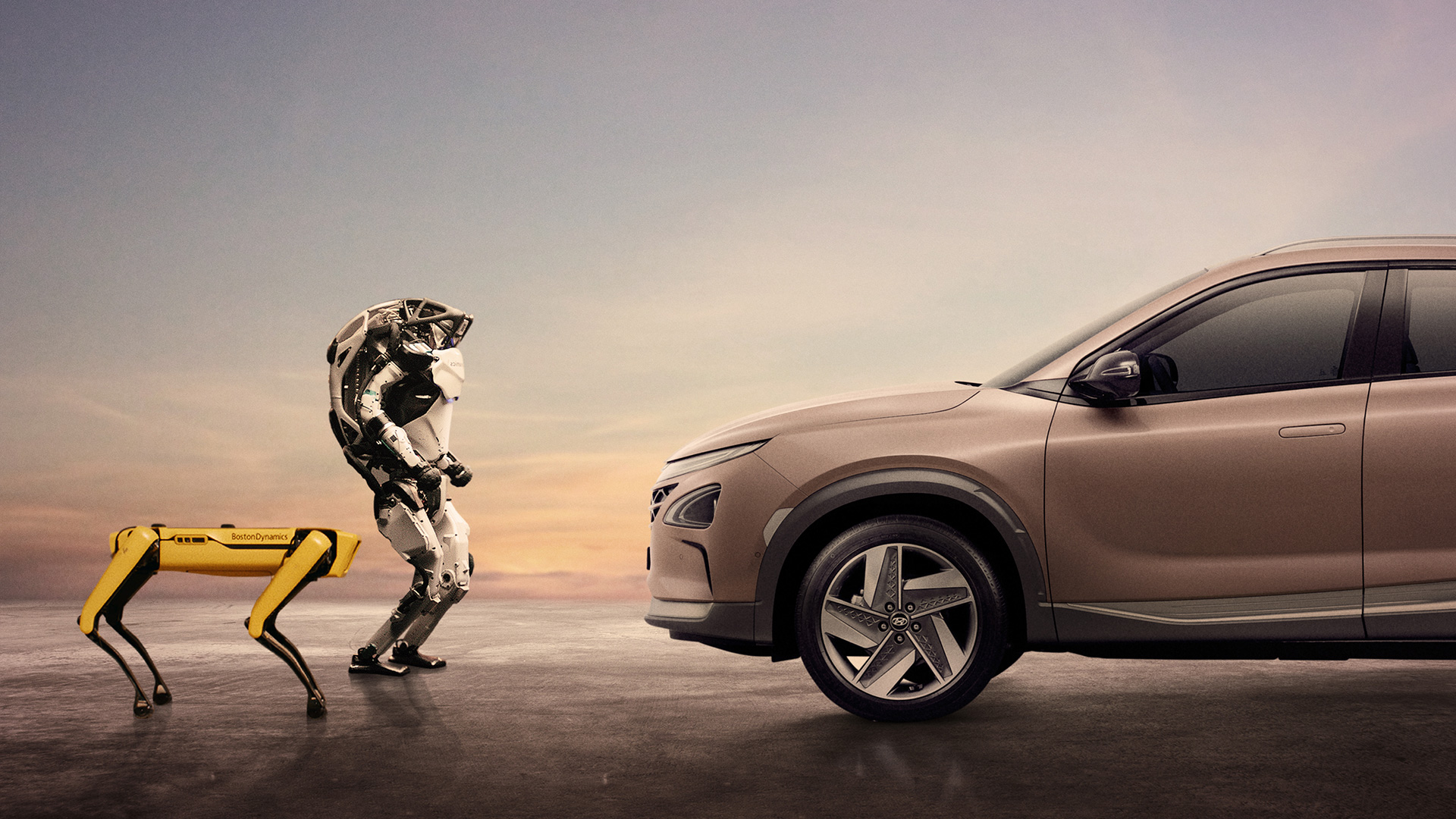 Campaign of Hyundai and Boston Dynamics