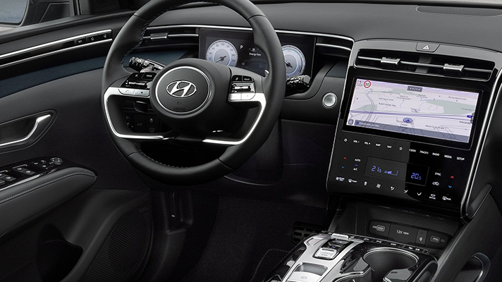 현대자동차 투싼 내부 인테리어