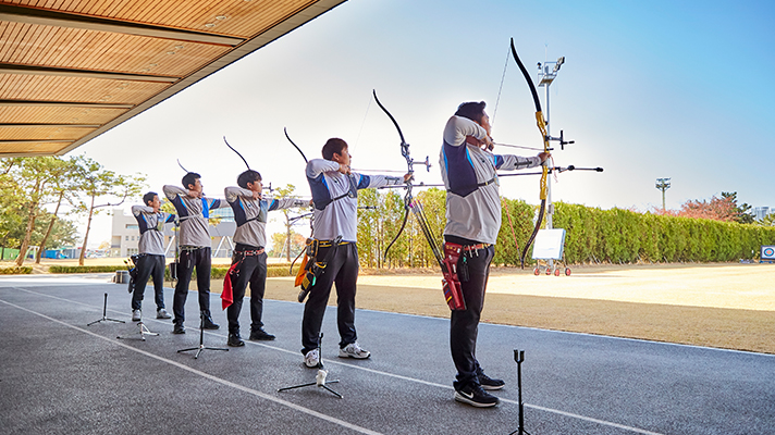 National archery team