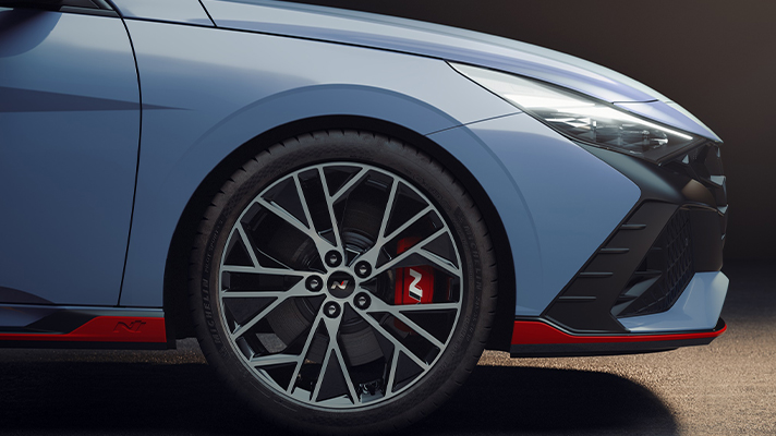 현대자동차 아반떼 N 타이어