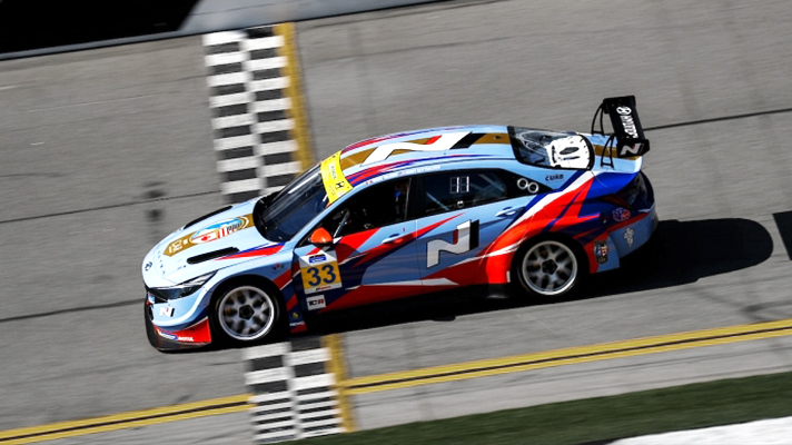 현대자동차 아반떼 N TCR 레이스카