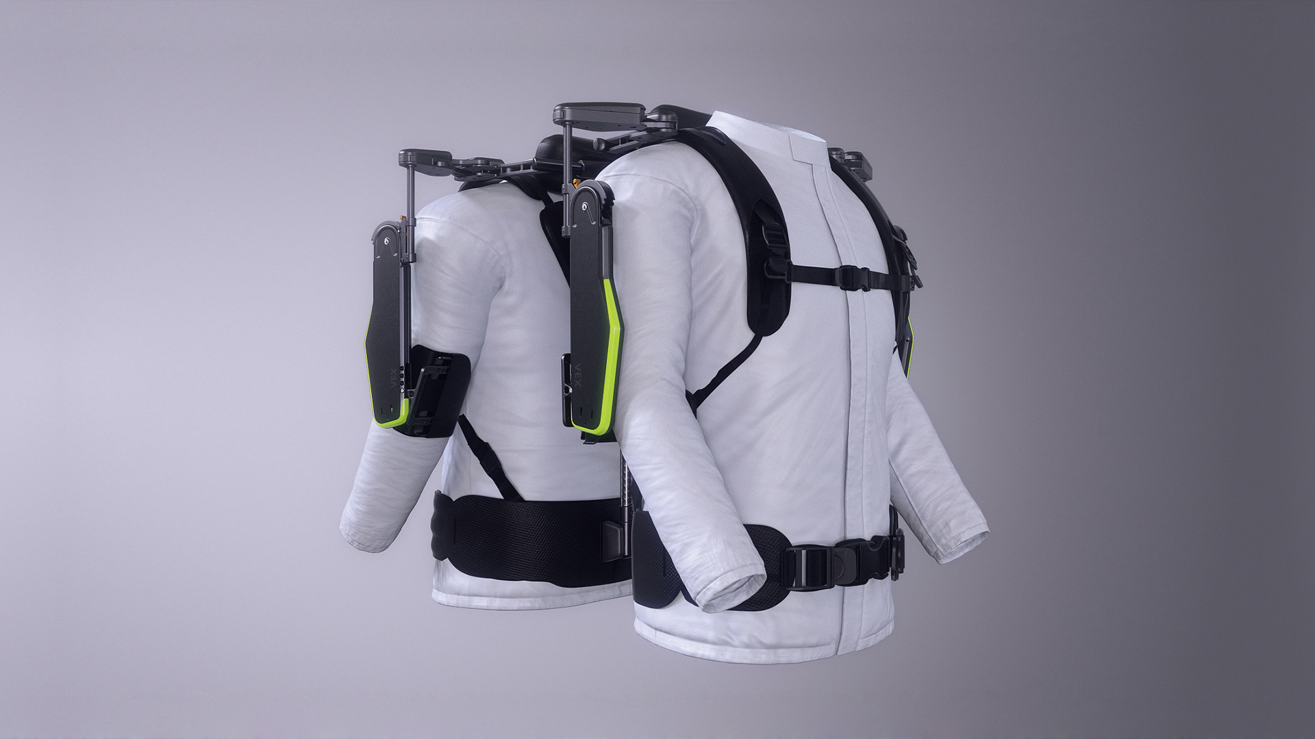 Vest-shaped wearable robot The Vex
