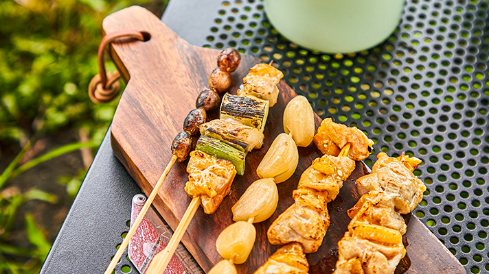 캠핑의 하이라이트 바베큐