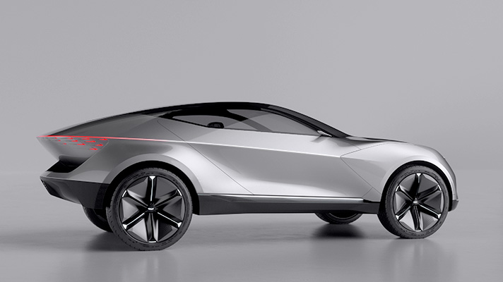 Kia Corporatoin Electric Vehicle-Based SUV Coupe Concept Futuron
