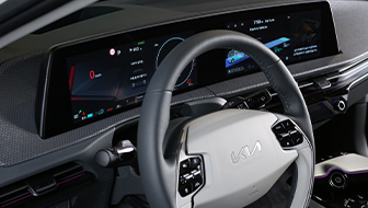 기아 EV6 GT 커브드 디스플레이