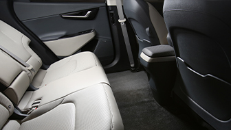 Kia EV6 GT Rear seat interior