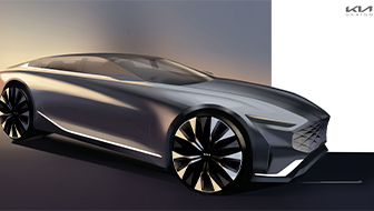 Initial idea sketch of Kia K8