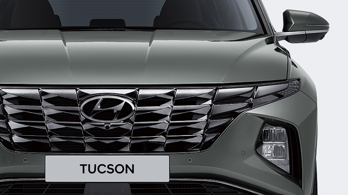 4세대 투싼의 전면부 모습