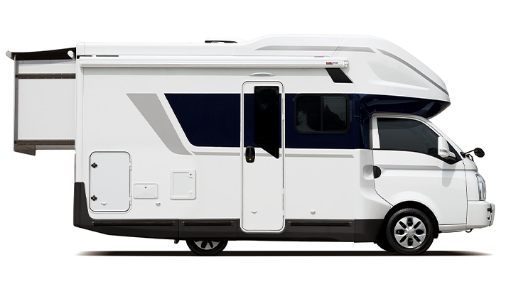 Porter Porest Camping Car Side View