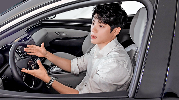 Researcher Wonseok Choi in charge of the interior design of the 4th generation Tucson