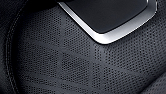 펀칭 패턴을 적용한 시트 상단