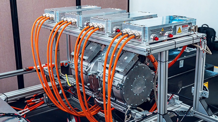 WAE의 배터리 및 구동 시스템