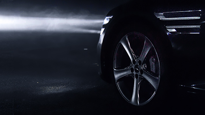 쿼드램프 매트릭스 빔 LED 실제 작동 모습