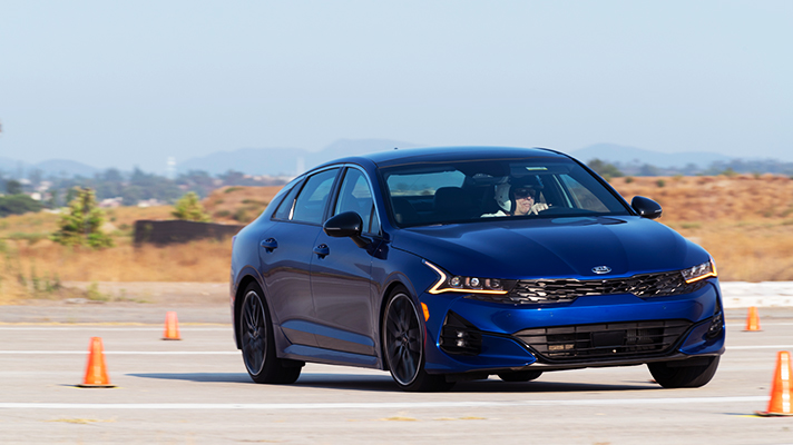 K5 GT 180도 코너 선회 테스트