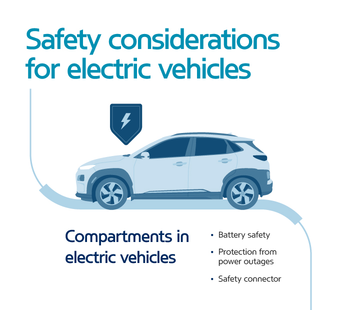 Safety considerations for electric vehicles