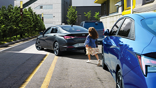 Reverse Parking Collision-Avoidance Assist (PCA) helps detect pedestrians and obstacles