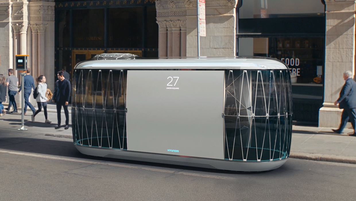 목적 모빌리티 PBV(Purpose Built Vehicle) 측면