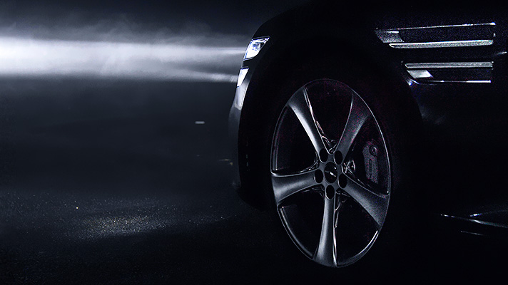 쿼드램프 매트릭스 빔 LED 실제 작동 모습