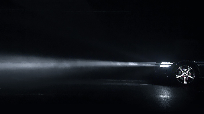 매트릭스 빔 LED 실제 작동 모습