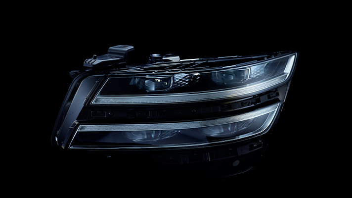 쿼드램프 모듈 소등 상태