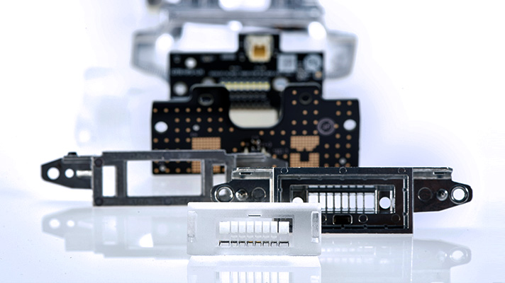 매트릭스 빔 LED 및 옵틱렌즈