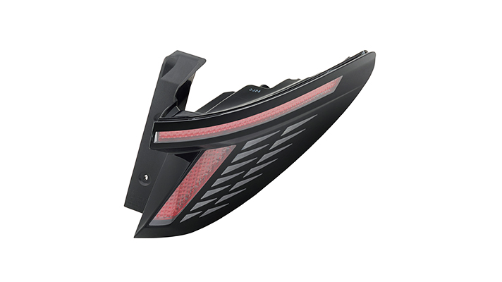 4세대 투싼 테일램프 모듈의 소등 상태