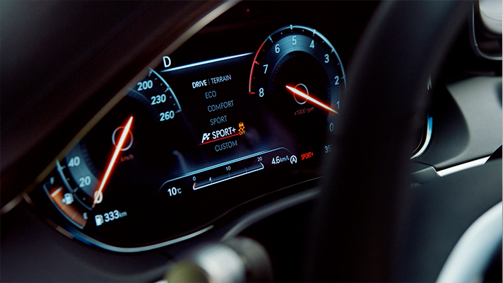 제네시스 GV70 계기판